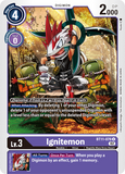 Ignitemon BT11-076 U Dimensional Phase Digimon TCG - guardiangamingtcgs