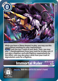 Foil Immortal Ruler BT10-104 R Xros Encounter Digimon TCG - guardiangamingtcgs