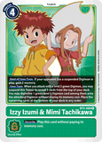 Izzy Izumi & Mimi Tachikawa BT5-089 R Battle of Omni Digimon TCG - guardiangamingtcgs