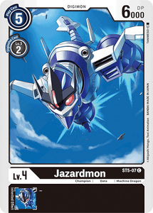 Jazardmon ST5-07 C Starter Deck 05: Machine Black Digimon TCG - guardiangamingtcgs