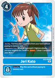 Jeri Kato EX2-058 U Digital Hazard Digimon TCG - guardiangamingtcgs