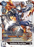 Justimon: Accel Arm BT11-073 U Dimensional Phase Digimon TCG - guardiangamingtcgs