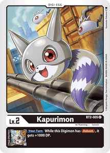 Kapurimon BT2-005 C Release Special Booster Digimon TCG - guardiangamingtcgs