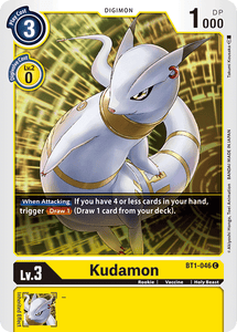 Kudamon BT1-046 C Release Special Booster Digimon TCG - guardiangamingtcgs