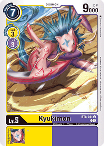 Kyukimon BT8-041 C New Awakening Digimon TCG - guardiangamingtcgs