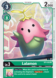 Lalamon BT4-052 U Great Legend Digimon TCG - guardiangamingtcgs