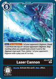 Laser Cannon EX3-071 C Draconic Roar Digimon TCG - guardiangamingtcgs