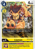 Liamon BT13-037 C Versus Royal Knights Digimon TCG - guardiangamingtcgs