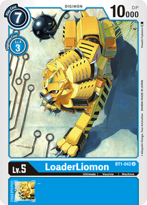 LoaderLiomon BT1-042 U Release Special Booster Digimon TCG - guardiangamingtcgs