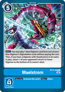 Maelstrom BT11-098 C Dimensional Phase Digimon TCG - guardiangamingtcgs