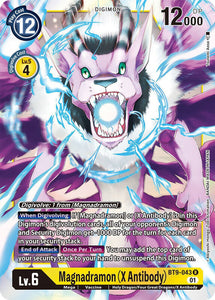 Foil Magnadramon (X Antibody) BT9-043 R X Record Digimon TCG - guardiangamingtcgs