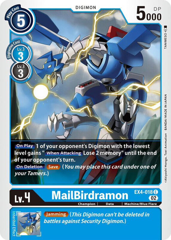 MailBirdramon EX4-018 C Alternative Being Booster Digimon TCG - guardiangamingtcgs