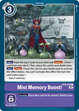 Mist Memory Boost! BT8-108 C New Awakening Digimon TCG - guardiangamingtcgs