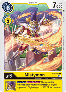 Mistymon BT6-040 C Double Diamond Digimon TCG - guardiangamingtcgs