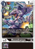 Monodramon EX2-030 U Digital Hazard Digimon TCG - guardiangamingtcgs