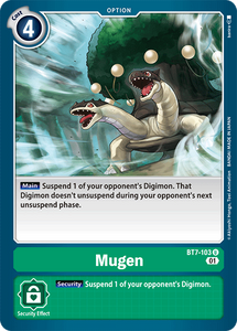 Mugen BT7-103 U Next Adventure Digimon TCG - guardiangamingtcgs