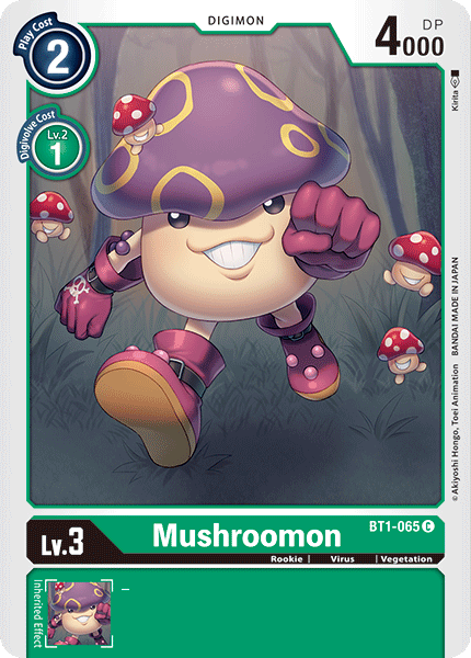 Mushroomon BT1-065 C Release Special Booster Digimon TCG - guardiangamingtcgs