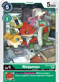 Foil Ninjamon BT11-050 C Dimensional Phase Digimon TCG - guardiangamingtcgs