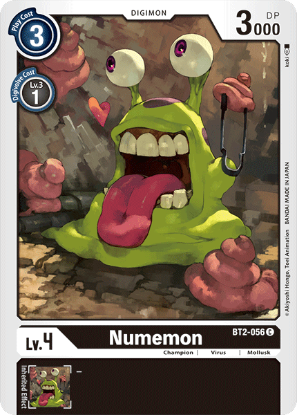 Numemon BT2-056 C Release Special Booster Digimon TCG - guardiangamingtcgs