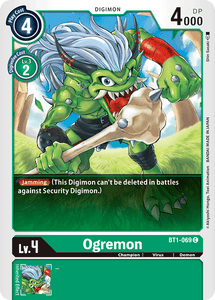 Ogremon BT1-069 C Release Special Booster Digimon TCG - guardiangamingtcgs