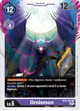 Ornismon BT6-080 U Double Diamond Digimon TCG - guardiangamingtcgs