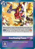 Foil Overflowing Power BT12-109 R Across Time Digimon TCG - guardiangamingtcgs