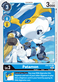 Patamon BT8-020 C New Awakening Digimon TCG - guardiangamingtcgs