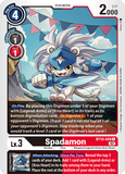 Spadamon BT10-059 U Xros Encounter Digimon TCG - guardiangamingtcgs