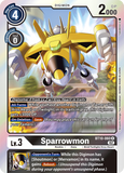 Foil Sparrowmon BT10-060 R Xros Encounter Digimon TCG - guardiangamingtcgs