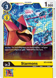 Starmons BT5-035 C Battle of Omni Digimon TCG - guardiangamingtcgs