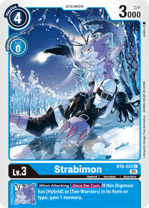 Strabimon BT6-022 C Double Diamond Digimon TCG - guardiangamingtcgs