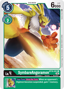 SymbareAngoramon BT10-051 C Xros Encounter Digimon TCG - guardiangamingtcgs