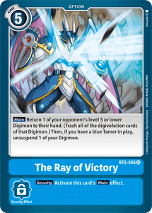 The Ray of Victory BT2-096 U Release Special Booster Digimon TCG - guardiangamingtcgs