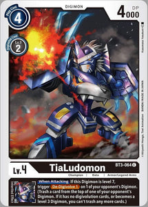 TiaLudomon BT3-064 C Release Special Booster Digimon TCG - guardiangamingtcgs