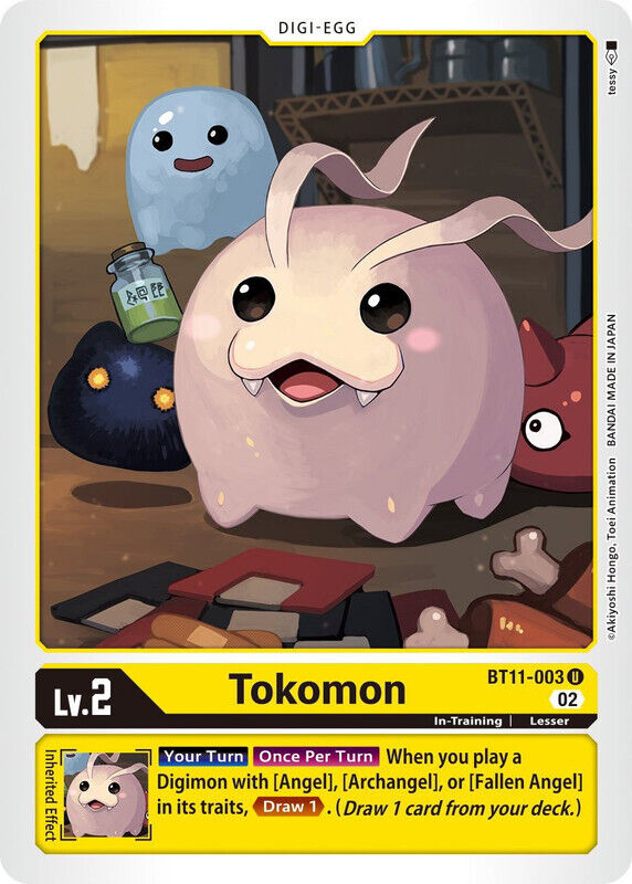 Tokomon BT11-003 U Dimensional Phase Digimon TCG - guardiangamingtcgs