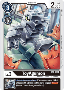 ToyAgumon ST5-04 C Starter Deck 05: Machine Black Digimon TCG - guardiangamingtcgs