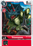 Triceramon BT5-013 C Battle of Omni Digimon TCG - guardiangamingtcgs