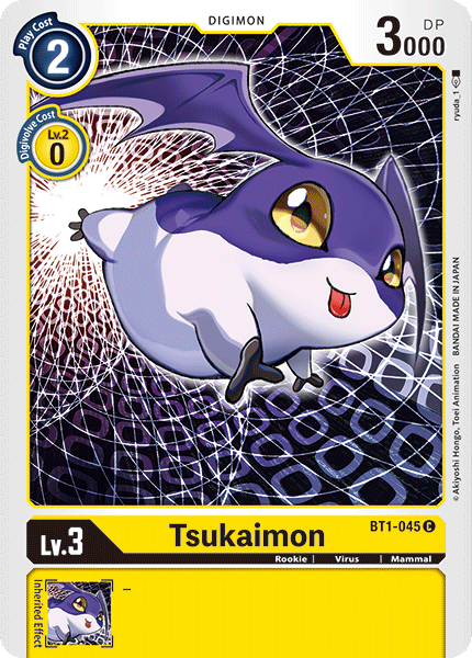 Tsukaimon BT1-045 C Release Special Booster Digimon TCG - guardiangamingtcgs