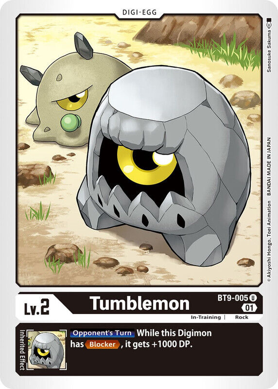 Tumblemon BT9-005 U X Record Digimon TCG - guardiangamingtcgs