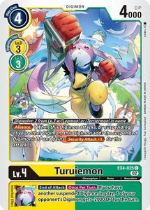 Turuiemon EX4-025 C Alternative Being Booster Digimon TCG - guardiangamingtcgs