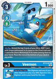 Veemon BT12-021 C Across Time Digimon TCG - guardiangamingtcgs