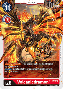 Volcanicdramon BT2-018 C Release Special Booster Digimon TCG - guardiangamingtcgs