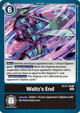 Waltz's End BT13-108 U Versus Royal Knights Digimon TCG - guardiangamingtcgs