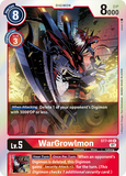 Foil WarGrowlmon ST7-08 R Starter Deck 07: Gallantmon Digimon TCG - guardiangamingtcgs