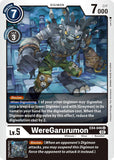 WereGarurumon EX4-046 U Alternative Being Booster Digimon TCG - guardiangamingtcgs