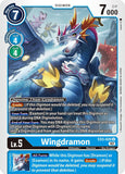 Wingdramon EX3-020 U Draconic Roar Digimon TCG - guardiangamingtcgs