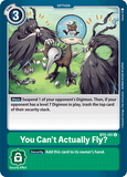 You Can't Actually Fly? BT5-101 U Battle of Omni Digimon TCG - guardiangamingtcgs