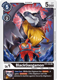 BlackGaogamon BT5-064 C Battle of Omni Digimon TCG - guardiangamingtcgs