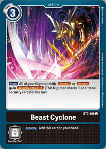Beast Cyclone BT3-106 C Release Special Booster Digimon TCG - guardiangamingtcgs