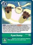 Pyon Dump BT10-102 C Xros Encounter Digimon TCG - guardiangamingtcgs